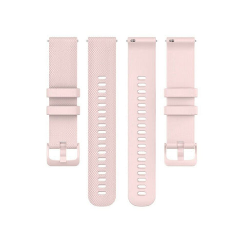 Bracelet silicone luxe Huawei Watch GT 3 46mm (rose)
