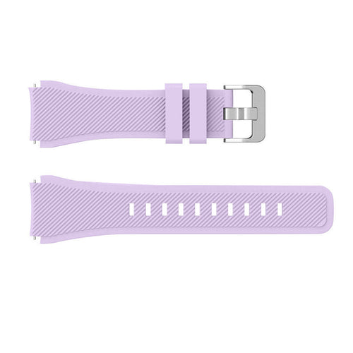 Withings ScanWatch 2 - 42mm Twill Silicone Strap (Lilac)