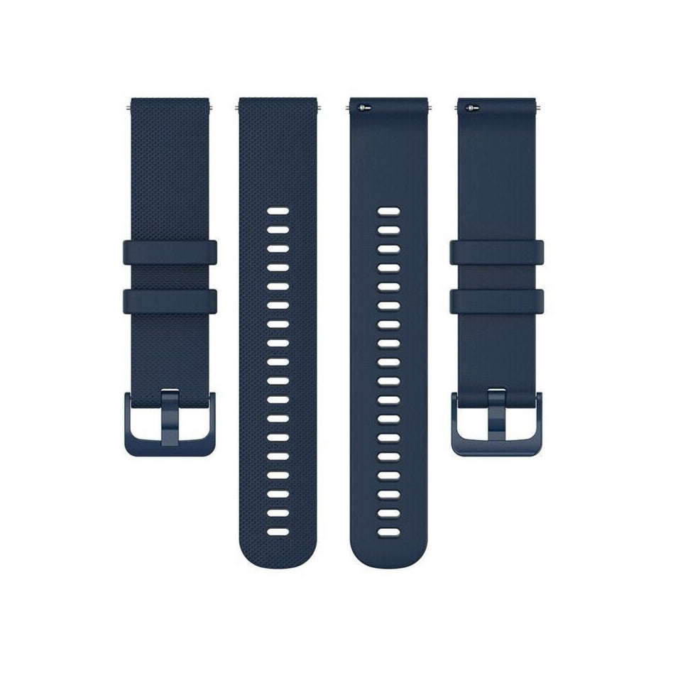 Amazfit GTS 2 Premium Silicone Strap (Dark Blue)