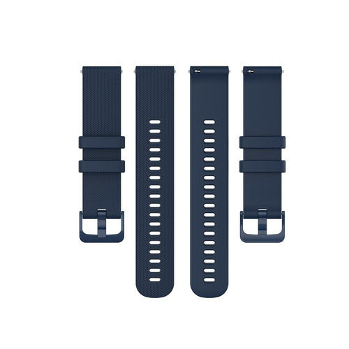 Amazfit Bip 5 Premium Silicone Strap (Dark Blue)