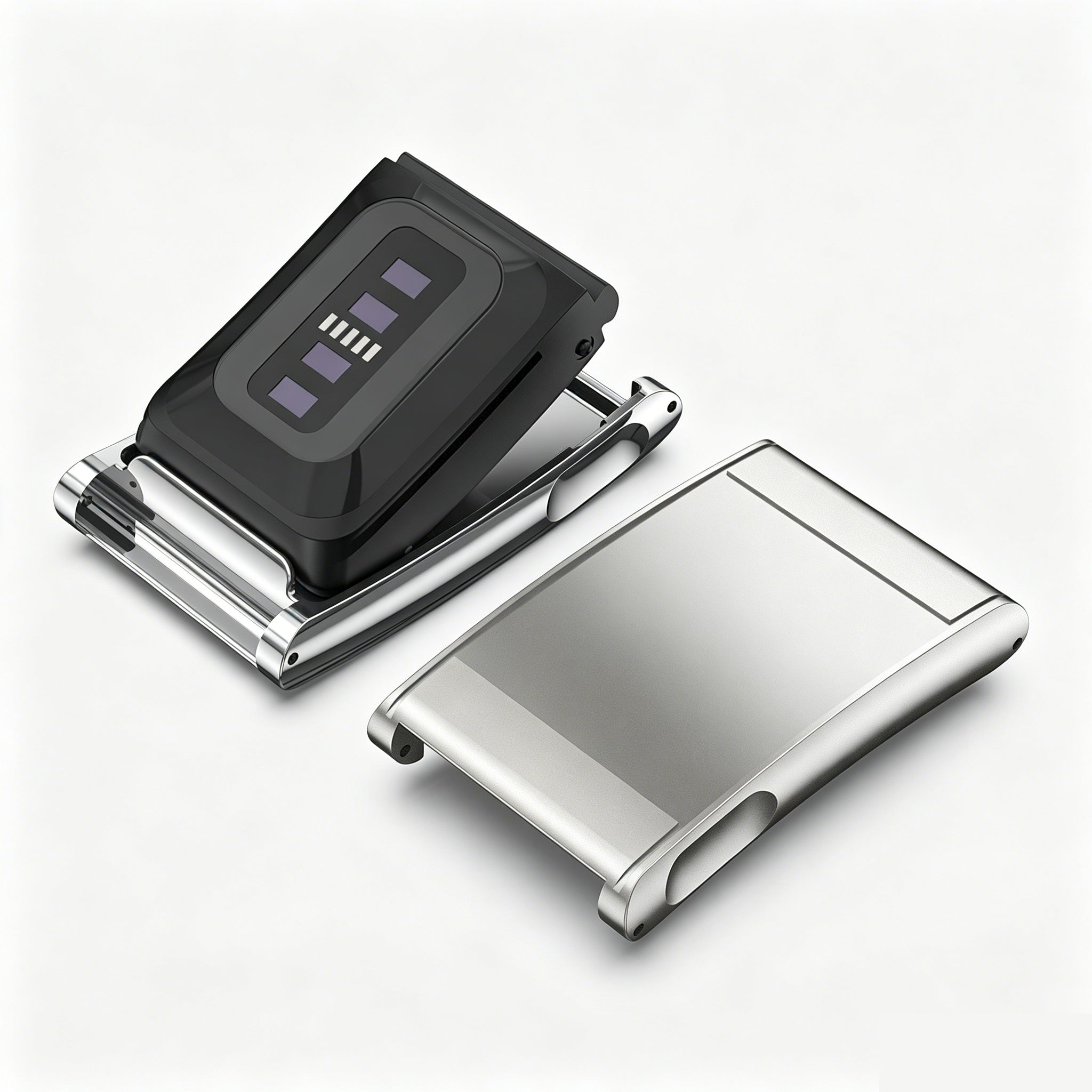 WHOOP 5.0 Steel Strap (Silver)