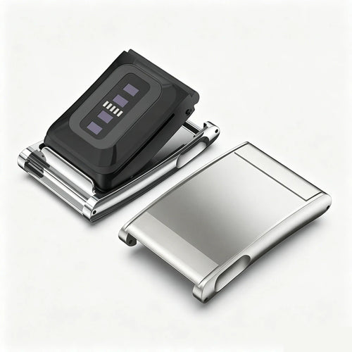 WHOOP 5.0 Stahlarmband (Silber)