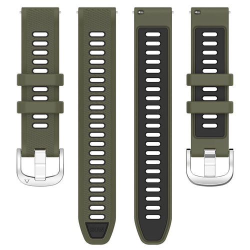 Coros Apex 42mm Sport Strap With Buckle (Olive Green/Black)