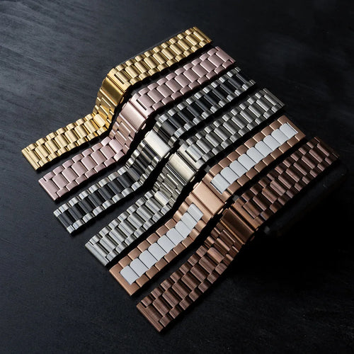 Bracelet acier Oppo Watch X (bronze-marron)