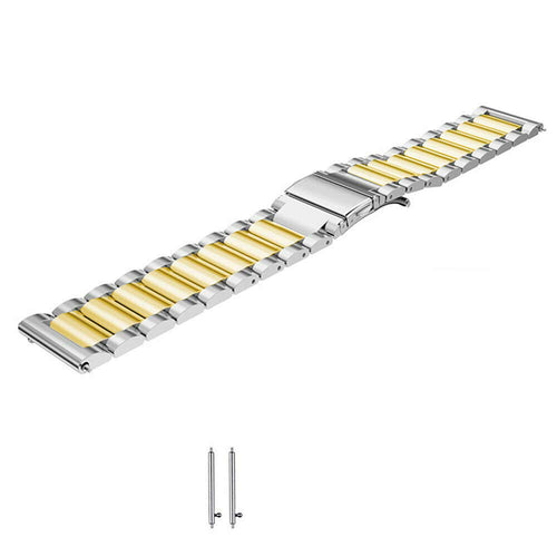 Samsung Galaxy Watch FE Stahlarmband (Silber/Gold)