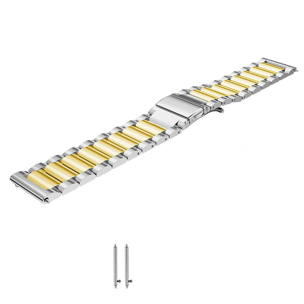 Samsung Galaxy Watch FE Stahlarmband (Silber/Gold)