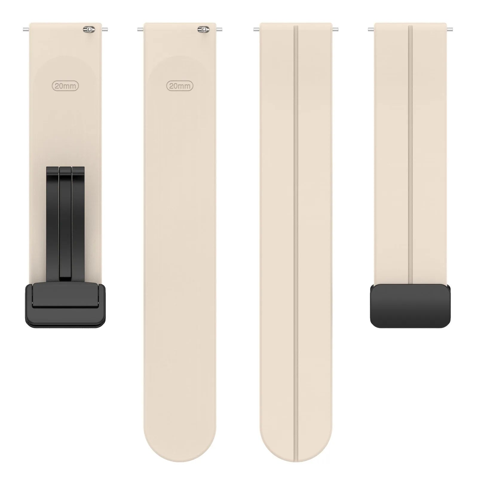 Amazfit GTS 4 D-Buckle Silicone Strap (Starlight)