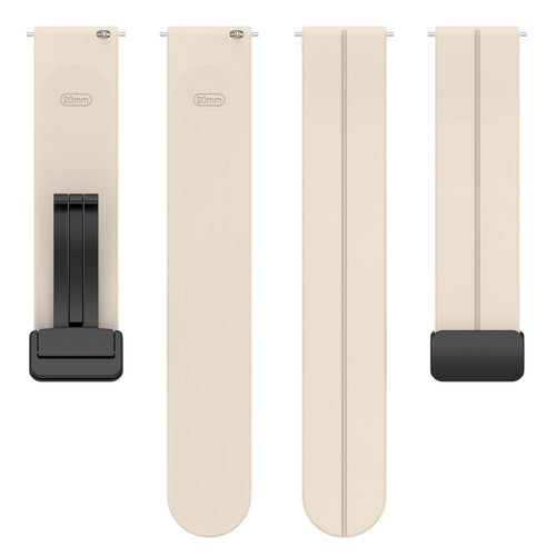 Withings Steel HR - 40mm D-Schnalle Silikonarmband (Polarstern)