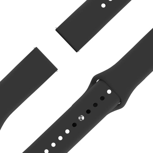 Bandz Suunto 9 Peak Pro Sportarmband 'Deluxe' (Schwarz)