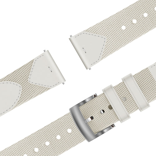 Bandz Withings ScanWatch Light Leather Hybrid Strap 'Easy Fit' (Starlight)