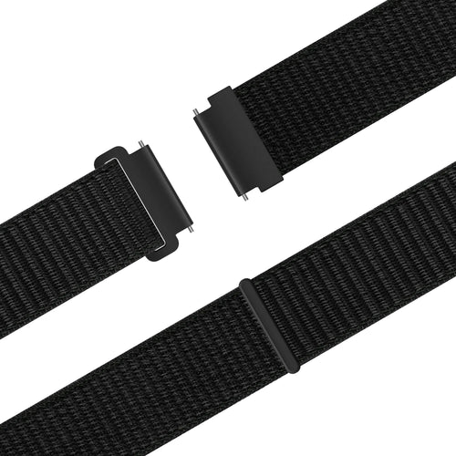 Bandz Fossil Gen 5e - 42mm Nylon Strap 'Easy Fit' (Black)