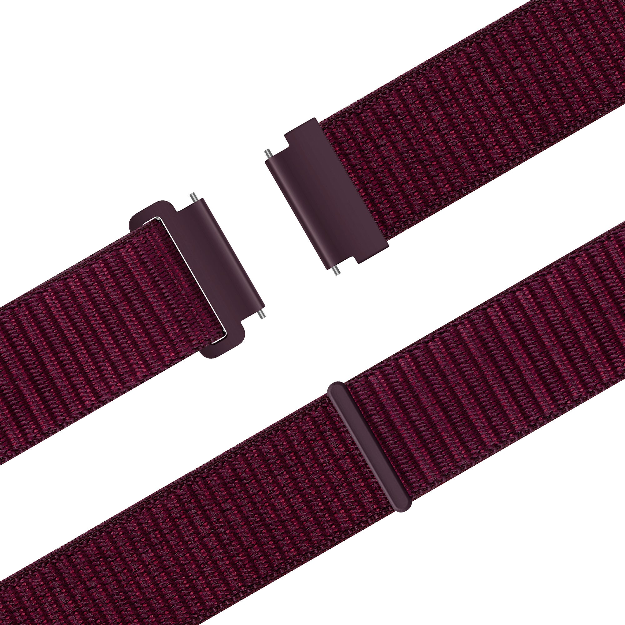 Bandz Bracelet nylon 'Easy Fit' Samsung Galaxy Watch 7 - 44mm (prune)