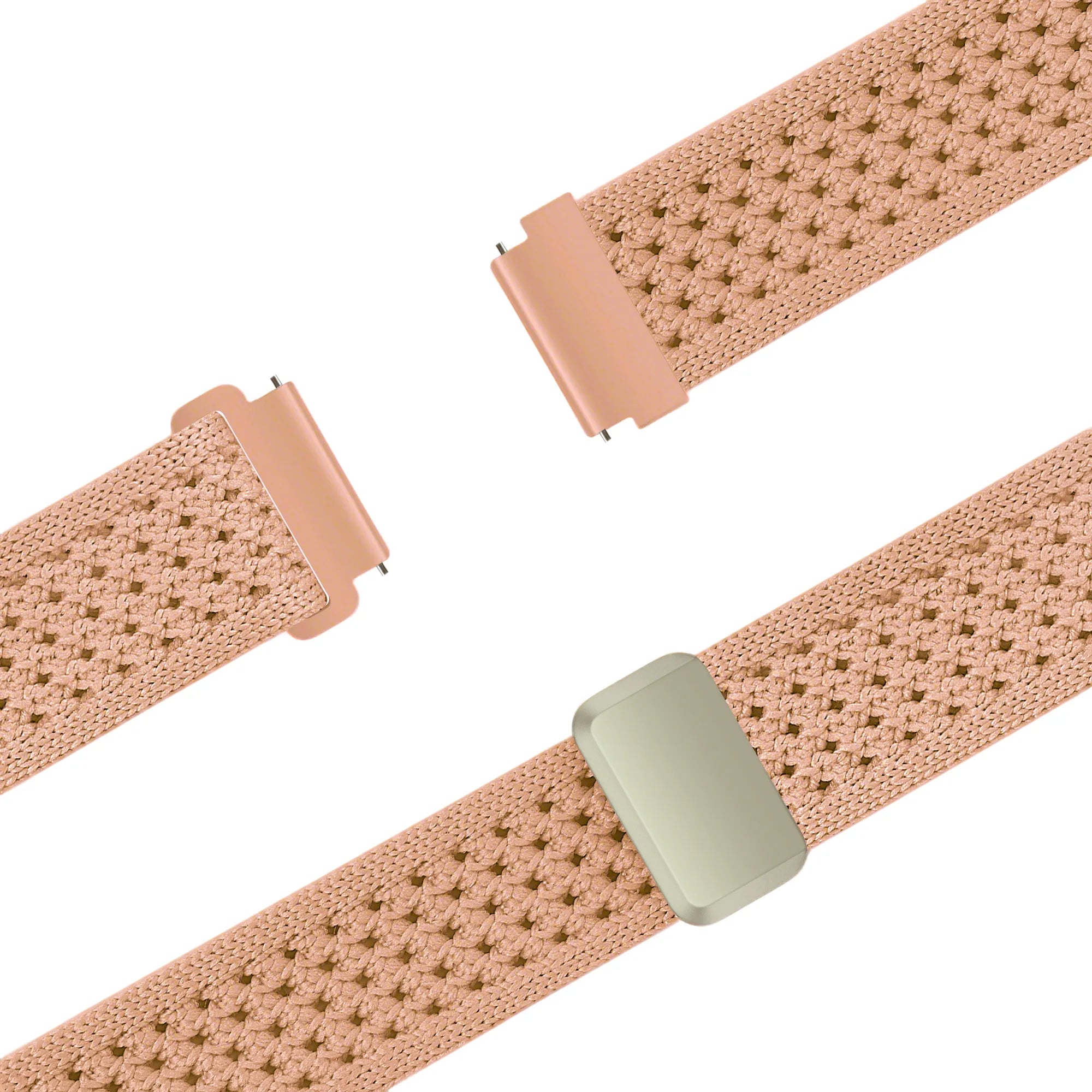 Bandz Fossil Gen 5e - 42mm Vintage Nylon Strap (Antique Pink)