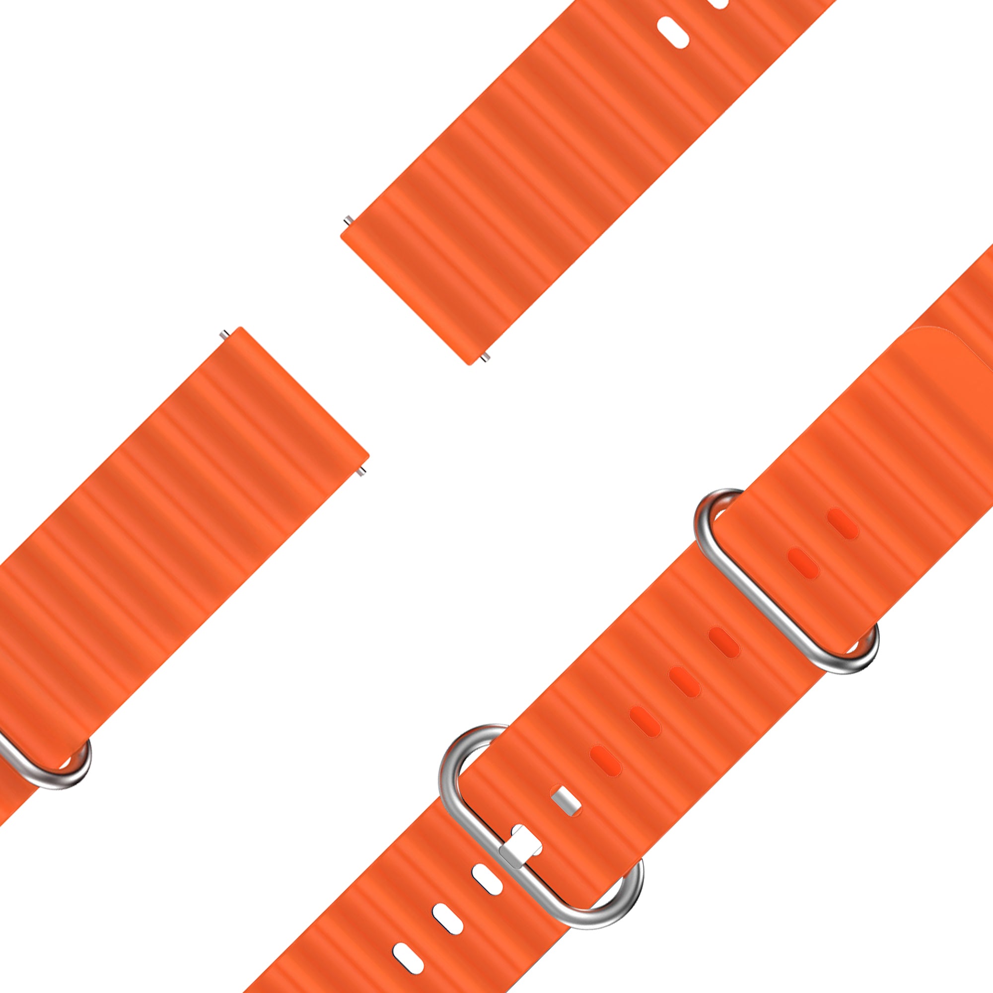 Bandz Garmin Vivomove Trend Ocean Strap 'Classic' (Orange)