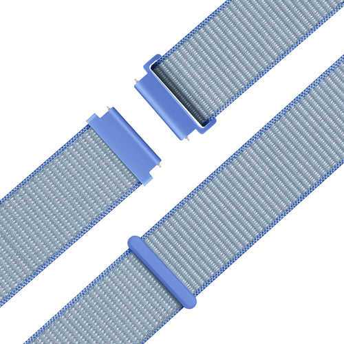 Bandz Garmin Forerunner 255 Nylon Loop Strap (Light Blue)