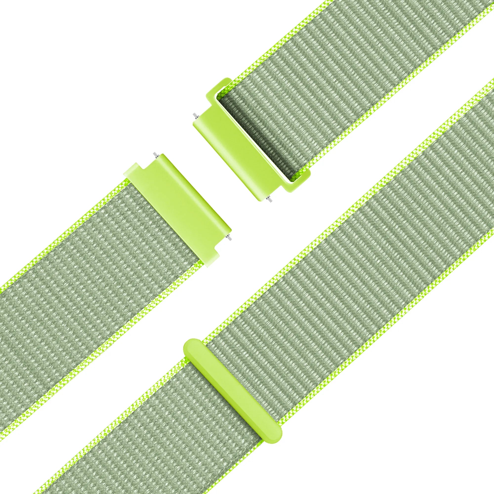 Bandz Bracelet nylon Garmin Forerunner 570 - 47mm (jaune fluo)