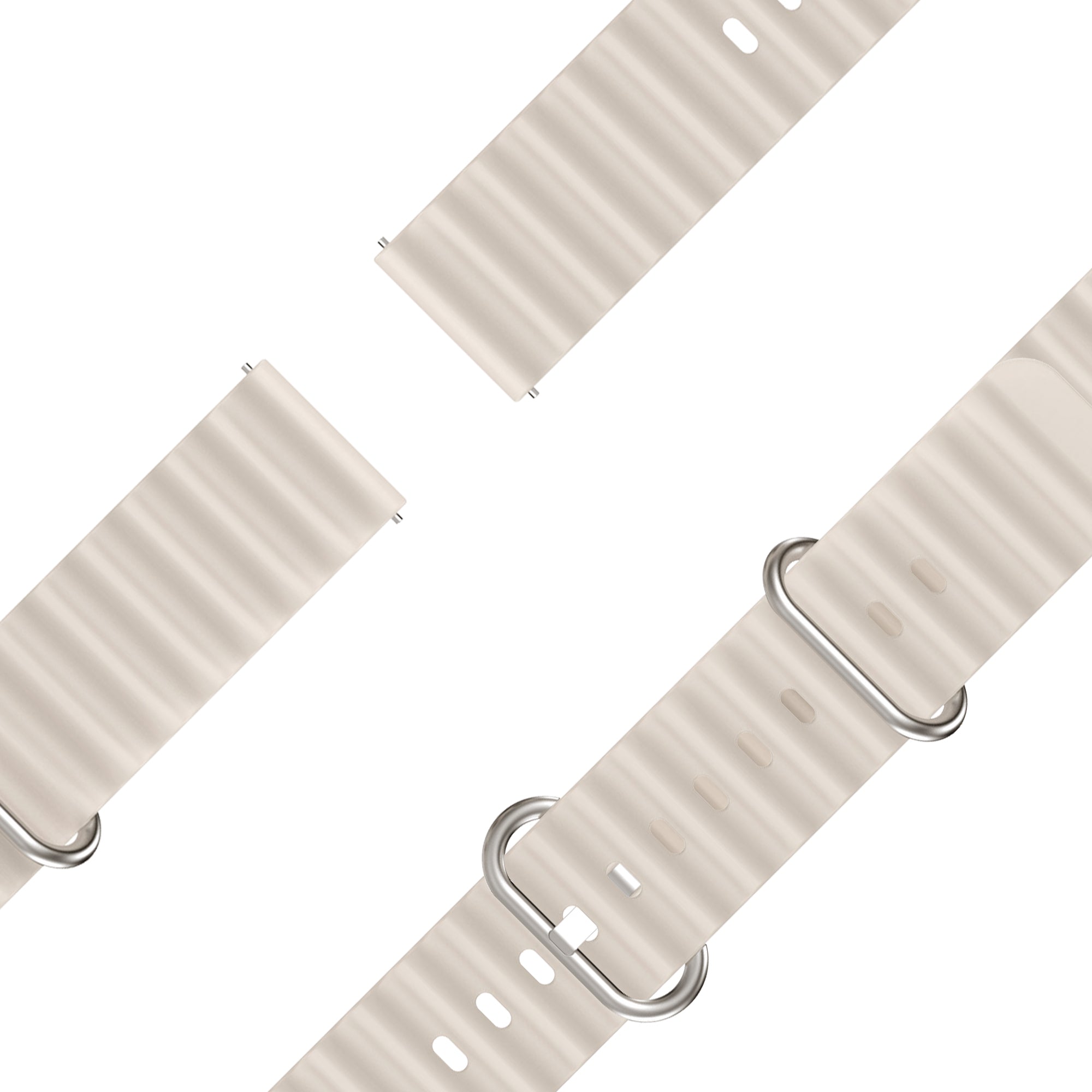 Bandz Garmin Vivomove Trend Ocean Strap 'Classic' (Beige)