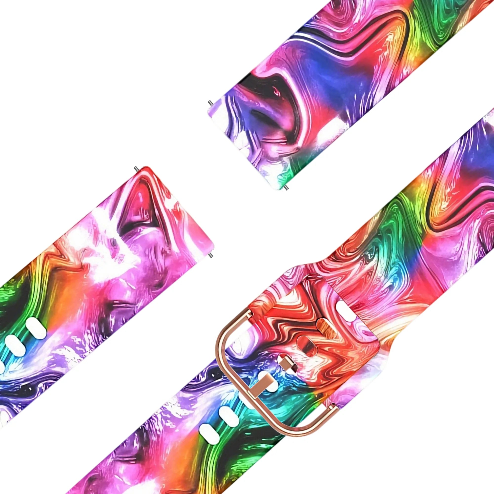Bandz Garmin Forerunner 265s Silikonarmband 'Colourful'