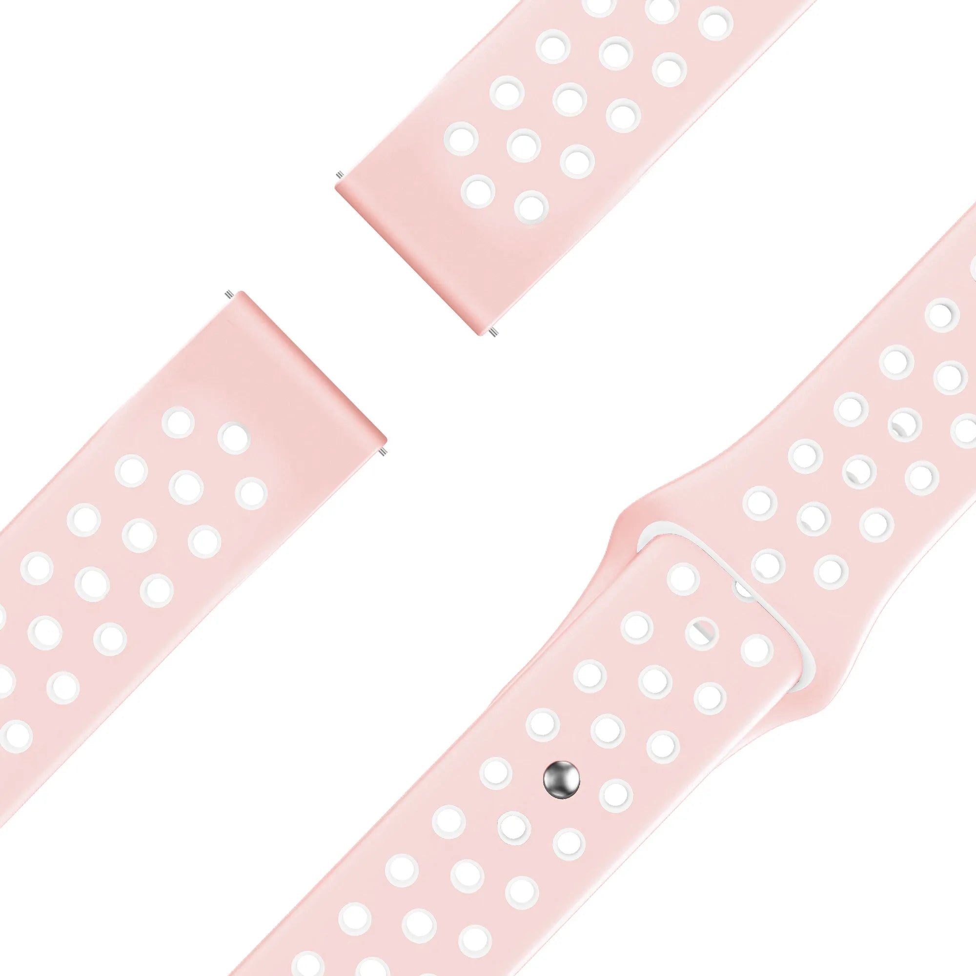 Bandz Bracelet sport 'Deluxe' Garmin D2 Air X10 (rose/blanc)