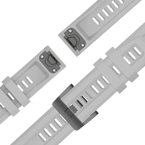 Bandz Bracelet silicone 'Classic' Garmin Tactix 8 - 51mm (gris)
