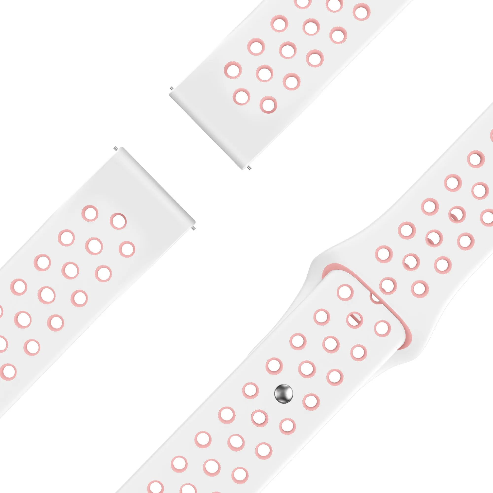 Bandz Garmin D2 Air X10 Sportarmband 'Deluxe' (Weiß/Rosa)