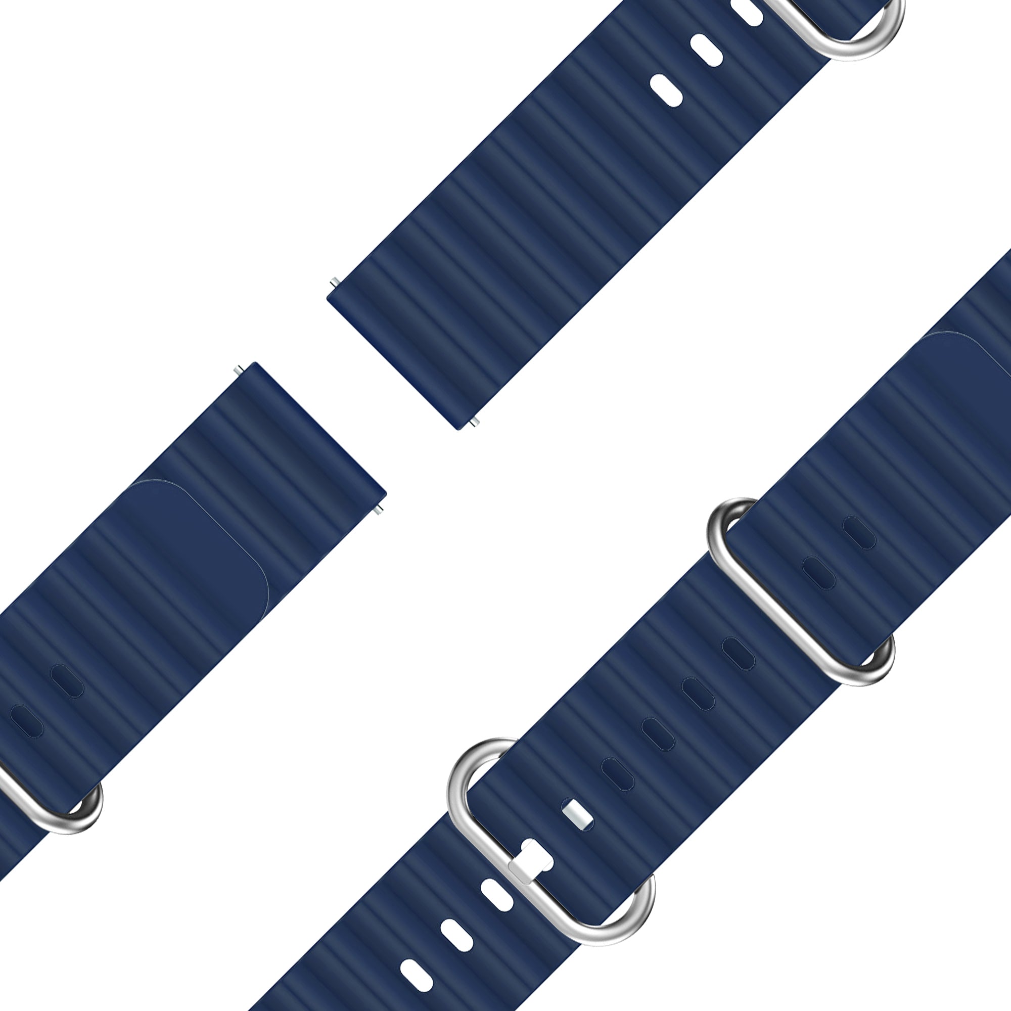 Bandz Garmin Vivomove Trend Ocean Strap 'Classic' (Dark Blue)