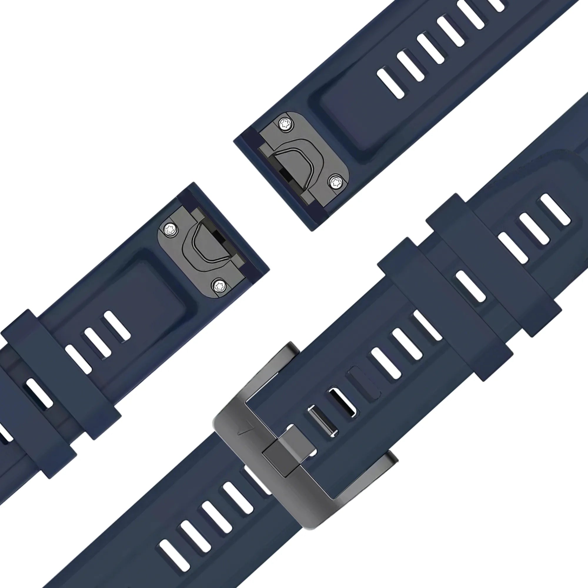 Bandz Garmin Tactix 7 Pro Silicone Strap 'Classic' (Dark Blue)