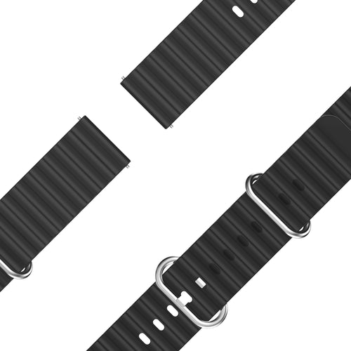 Bandz Garmin Vivomove Trend Ocean Strap 'Classic' (Black)