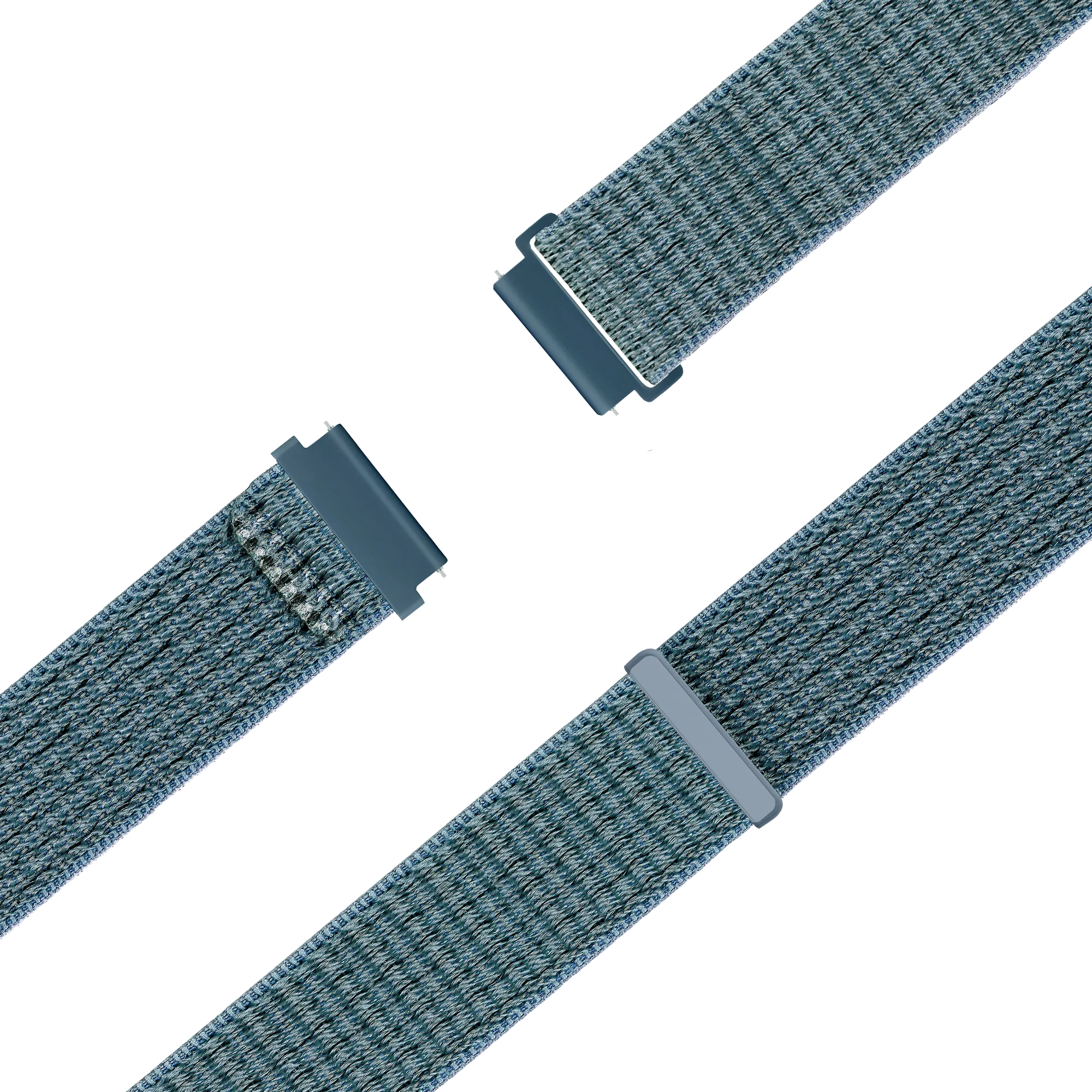 Bandz Correa nylon Loop Garmin Forerunner 265s (verde-gris)