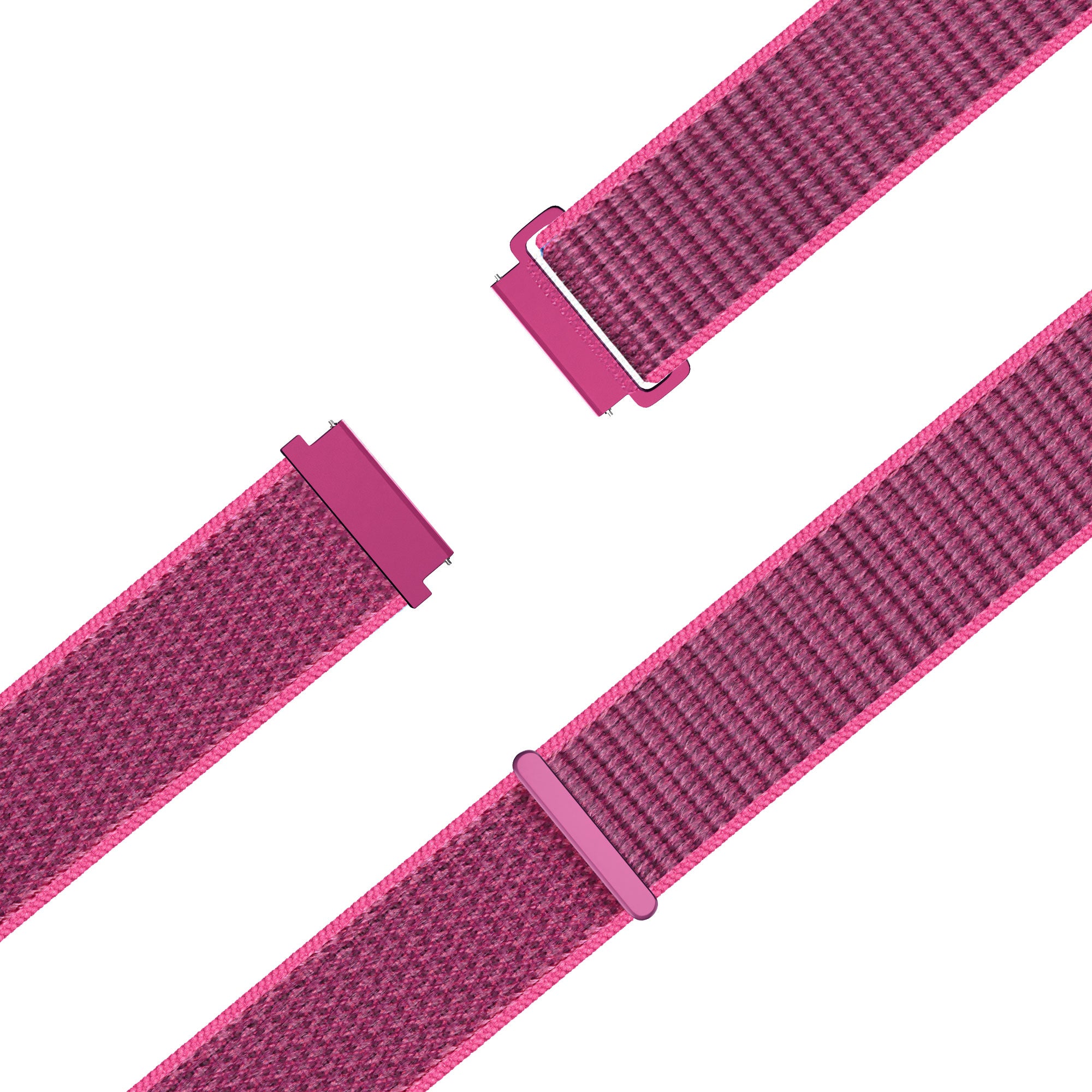 Bandz Garmin Vivomove Trend Nylon Loop Strap (Dragonfruit)