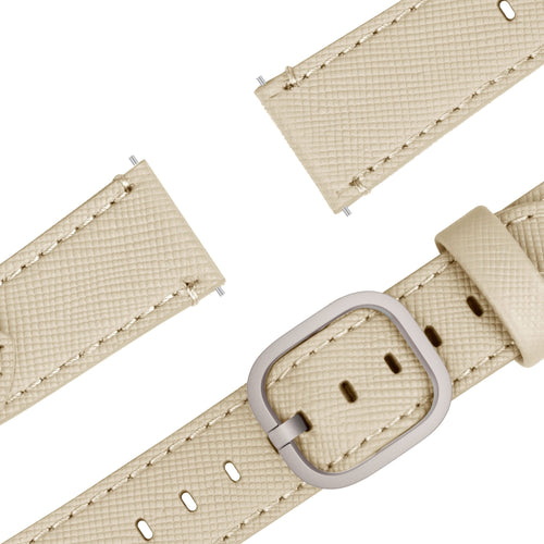 Bandz Huawei Watch GT 7 Pro Leather Strap 'Deluxe' (Khaki)