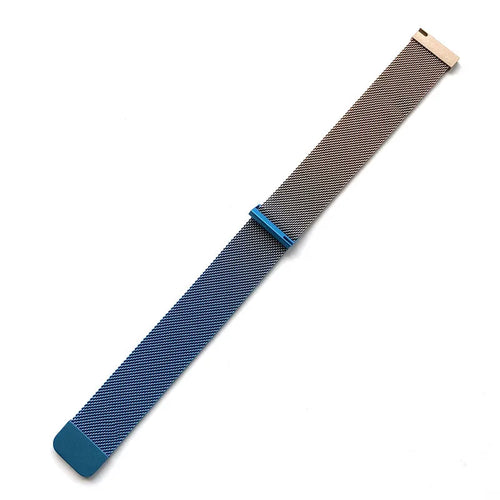 Polar Vantage M3 Milanese Strap (Blue/Gold)