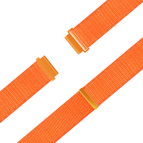 Bandz Garmin Forerunner 265 nylon loop band (oranje)