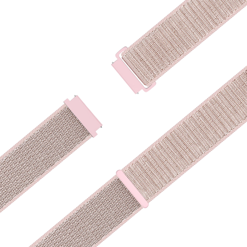 Bandz Bracelet nylon Loop Garmin Forerunner 265s (rose or)