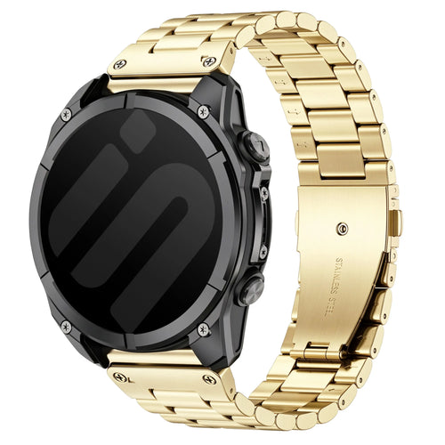 Bracelet acier premium Garmin Approach S72 - 43mm (champagne)