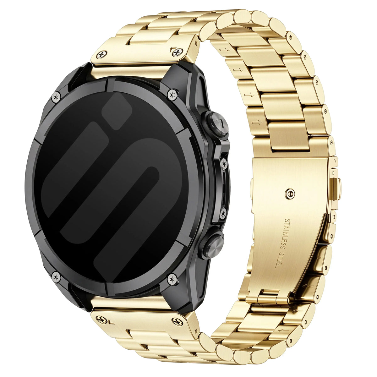 Bracelet acier premium Garmin Approach S72 - 43mm (champagne)
