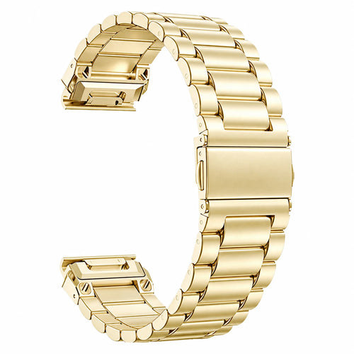 Bracelet acier premium Garmin Approach S72 - 43mm (champagne)