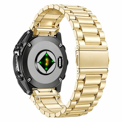 Bracelet acier premium Garmin Approach S72 - 43mm (champagne)