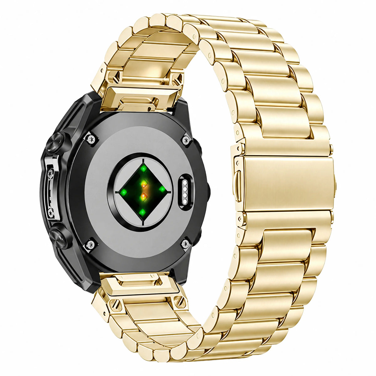 Bracelet acier premium Garmin Approach S72 - 43mm (champagne)