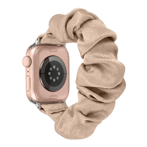 Nylon Scrunchie Strap, champagne