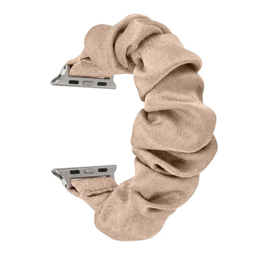 Nylon Scrunchie Strap, champagne