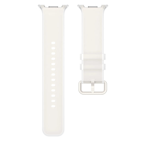 Bracelet silicone jelly Samsung Galaxy Watch 9 - 40mm (crème)