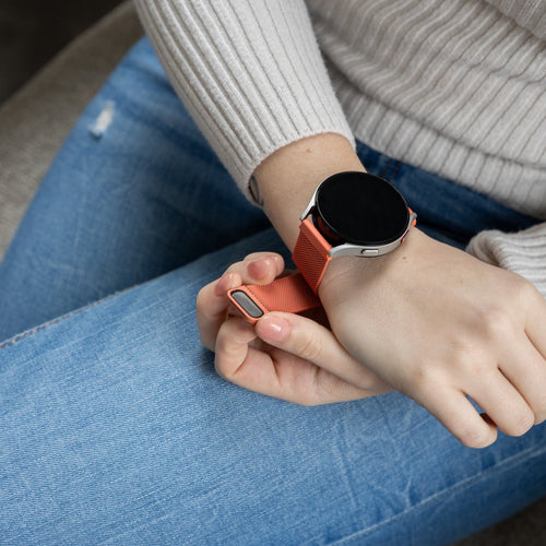 Samsung Galaxy Watch 6 - 44mm Milanese-Armband (Orange)
