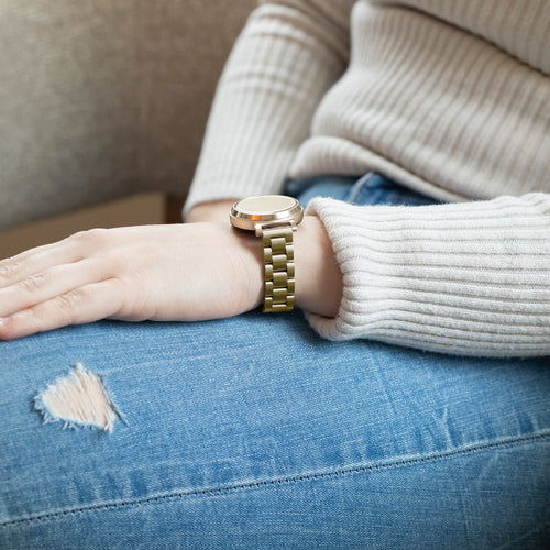 Bracelet acier Garmin Lily (or)