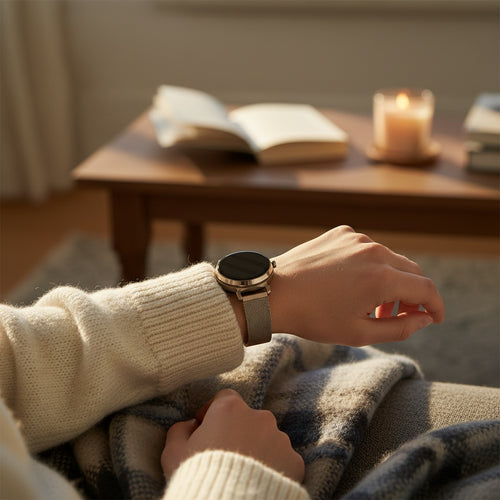 Bracelet Milanais Garmin Lily 2 (or champagne)