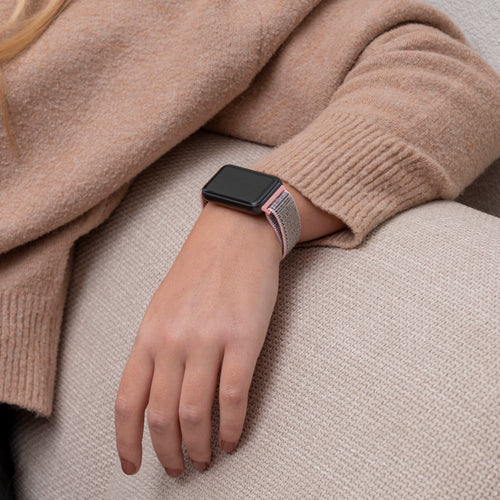 Samsung Galaxy Fit 3 Nylonarmband (Rosa)