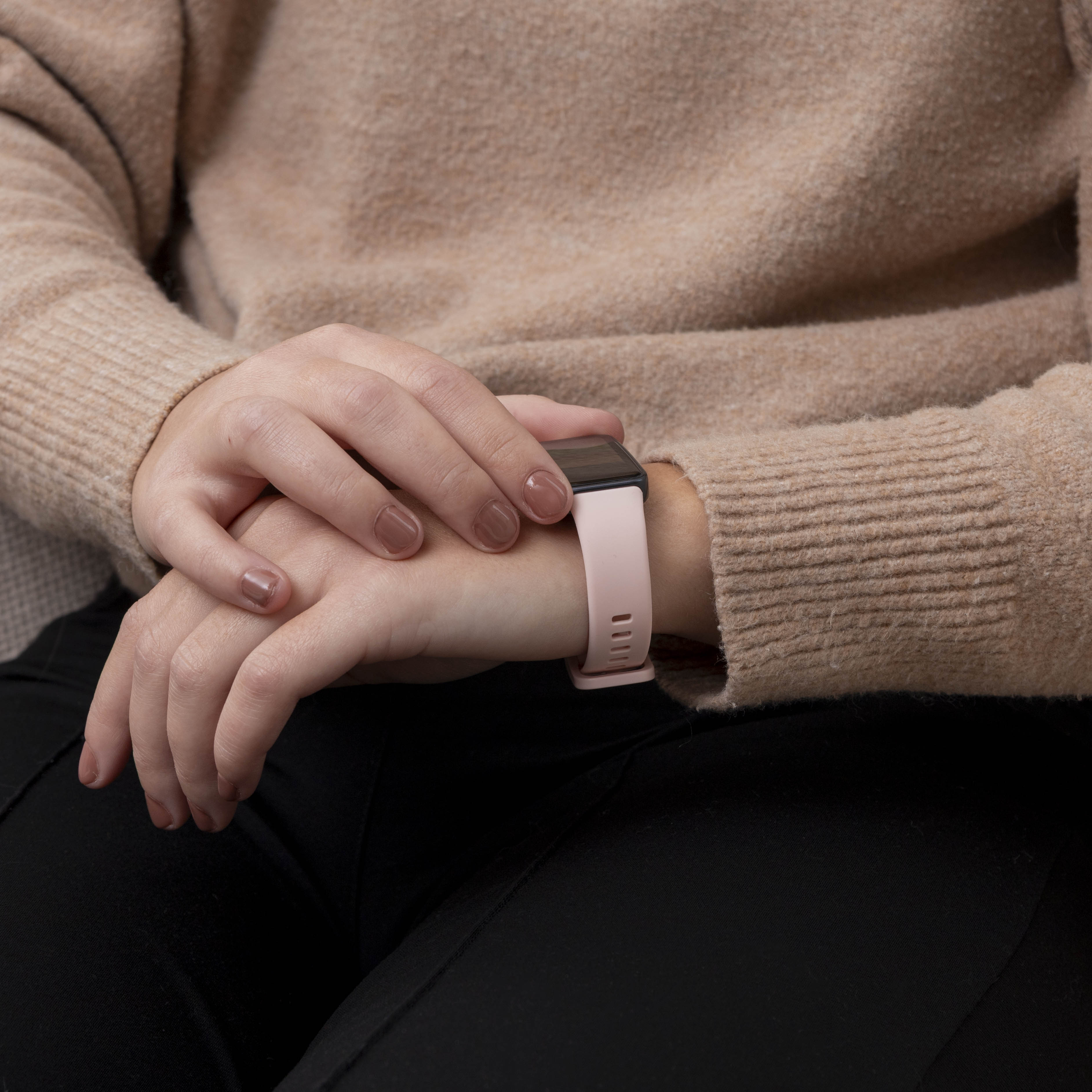 Huawei Band 9 Classic Silikonarmband (Rosa)