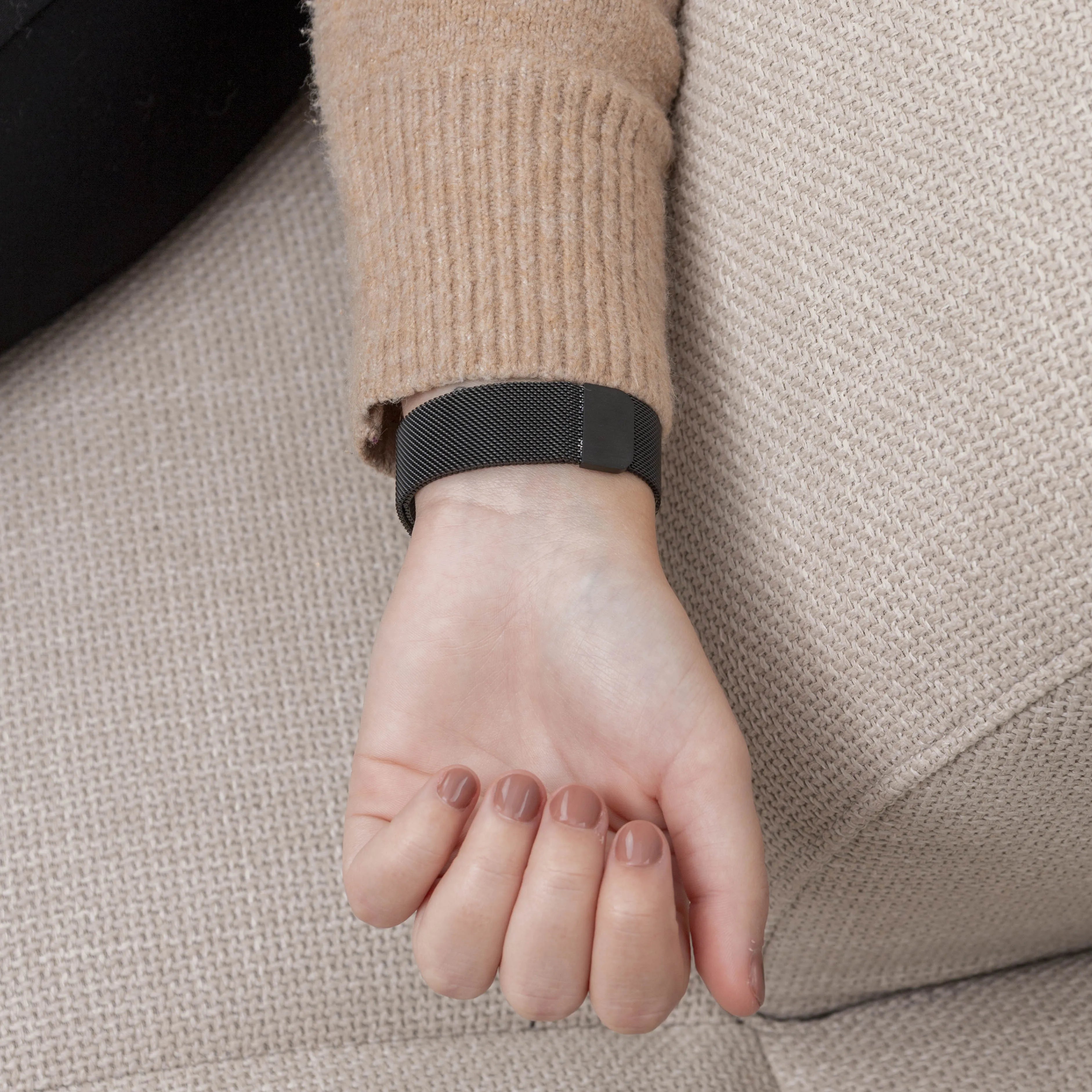 Bracelet Milanais Fitbit Inspire 3 (noir)