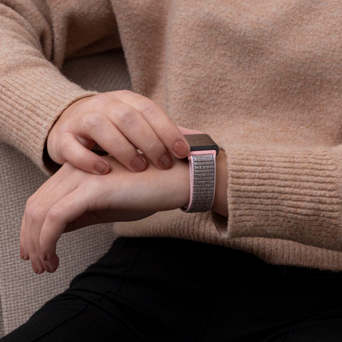 Samsung Galaxy Fit 3 Nylonarmband (Rosa)