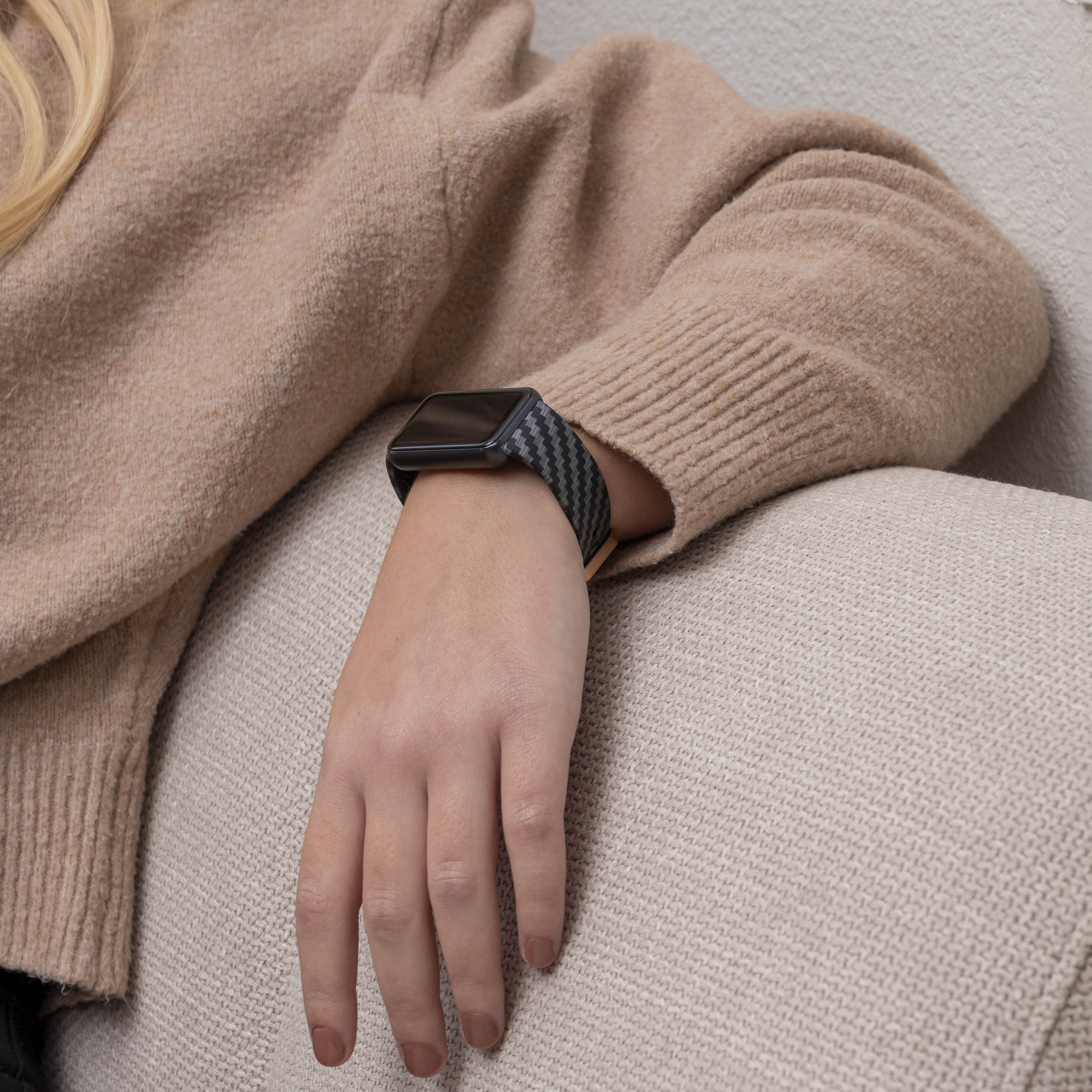 Carbon Fiber Samsung Galaxy Fit 3 bracelet
